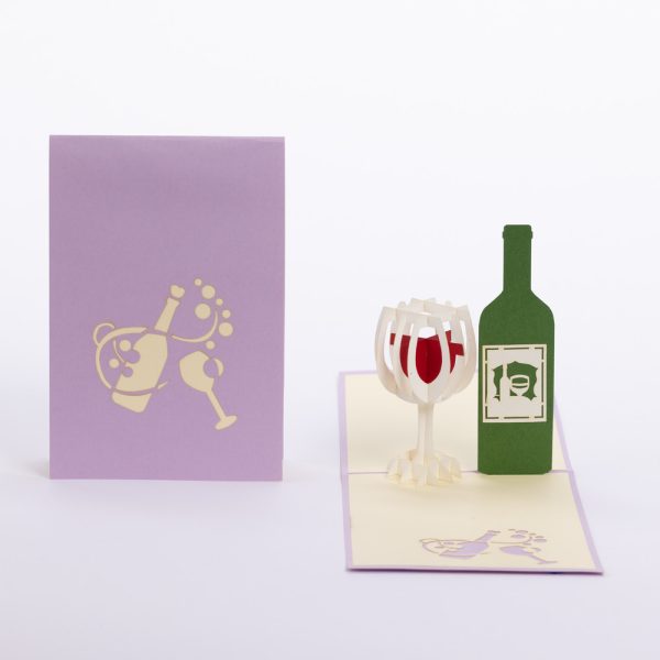 Wine Bottle and Glass - Image 5
