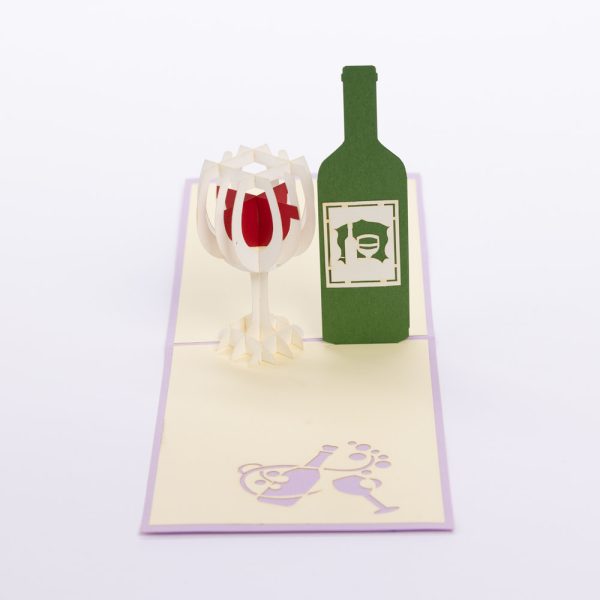 Wine Bottle and Glass